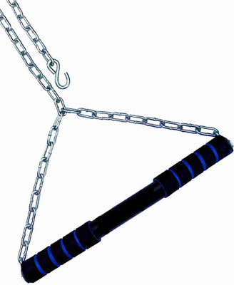 hyper sports Anti Slip Cut Grip Hanging Pull Up Bar 4FT Chain Multi-training Bar Chin-up Bar
