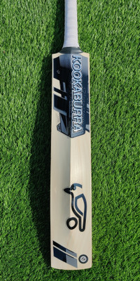 Y2M Shadow (Size-5) Handcrafted Black Edition Finest Quality English Willow Cricket  Bat For 10 - 12 Yrs(800 g)
