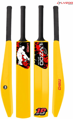 Lyzoo 3 No Size Plastic Cricket Bat For Children Age Group 9-11 Years Fiber PVC Hard Plastic Cricket Bat(320-350 g)