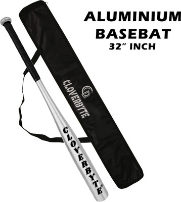 CLOVERBYTE Aluminum 32'Inch Basebat Combo With Basebat Cover Light Weight Aluminium Baseball Bat For 15+ Yrs(490 g) CLOVERBYTE Aluminum 32'Inch Basebat Combo With Basebat Cover Light Weight Aluminium Baseball Bat For 15+ Yrs(490 g)