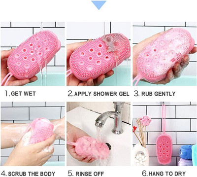 AM Creations Loofah(Multicolor)
