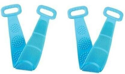 SHIVA Silicone Bath Body Brush ll Exfoliating Back Scrubber Belt x2.167