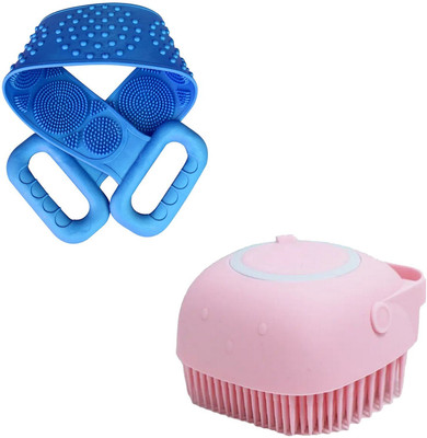 Masox Store Loofah(Pack of 2, Multicolor)