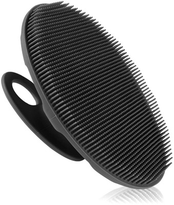 Homzview Multifunctional Silicone scrubber Soft Bath Brush Reusable Body massage brush