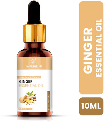 NaturoBliss Ginger Oil - Pure and Therapeutic Grade - Massage Suitable for All Skin Types(10 ml)