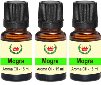 JRG Aroma Diffuser Mogra Essential Oil , Pack of 3(15 ml)