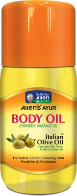 Allen's Ayurvedic Body massage oil (450ml x 4 Packs)(1.8 ml)