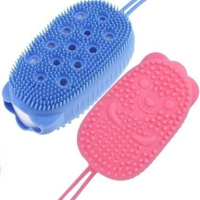 Shreejee Silicon Body Scrubber and Body Wash Brush for Men & Women