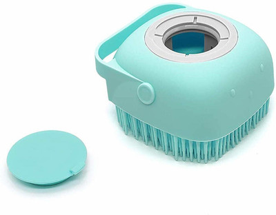 Ankev Silicon Bath Body Brush With Shampoo Dispenser Scruber 1PCS S1