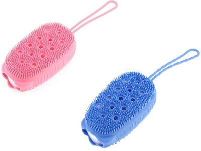 SHIVA Quick foaming Bubble bath brush ll soft rubbing massage X2.48