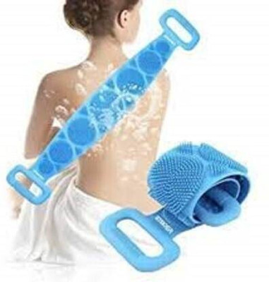 Shreejee Double Sided Silicone Body Bath Belt/Exfoliating Shower Scrubber BeltX1.1050
