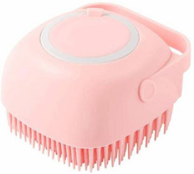 Manav Silicone Soft Bath Body Brush with Shampoo Dispenser 1.442