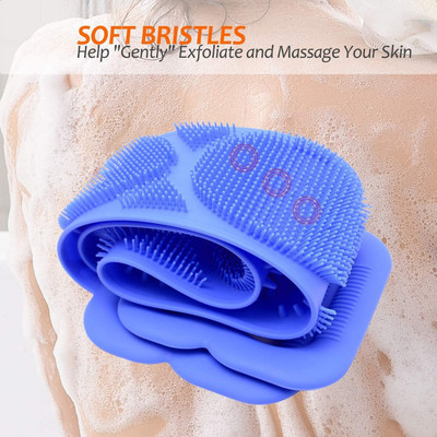 KRAZE Multi-Action Silicone Scrubber Belt for Healthy Skin