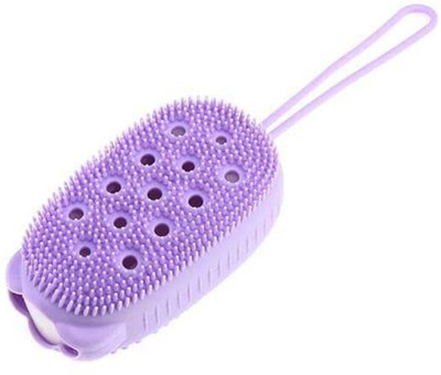 ks trade Silicone Bubble Bath Quick Foaming Scrubbing Soft Rubbing Massage Body Cleaner