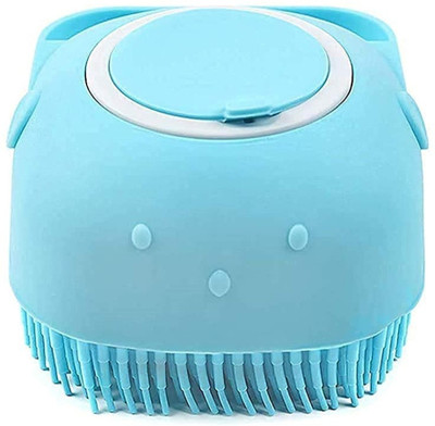 Mid Light Body Bath Brush Silicone Soft Cleaning with Shampoo Dispenser M23