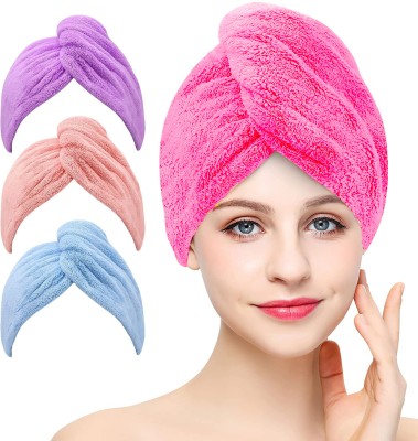 Vyakom Microfiber 500 GSM Hair Towel Set(Pack of 4)