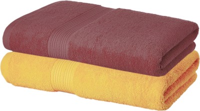 KRAZE Cotton 380 GSM Bath Towel(Pack of 2)