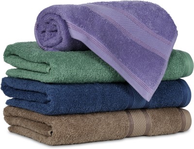 CASA LINO BY CHIRIPAL Terry Cotton 400 GSM Bath Towel Set(Pack of 4)