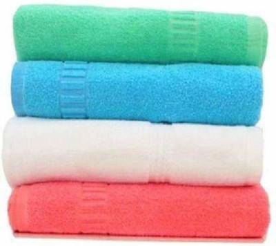 Onlinch Cotton 300 GSM Hand Towel Set(Pack of 4)