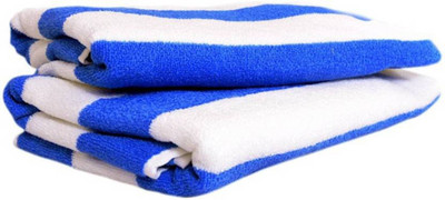 ADIYAL Cotton 380 GSM Bath, Beach, Sport, Hair Towel(Pack of 2)