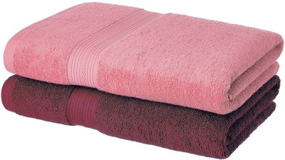 KRAZE Cotton 380 GSM Bath Towel(Pack of 2)