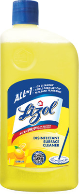 Lizol Disinfectant Surface and Floor Cleaner Citrus(1 L)
