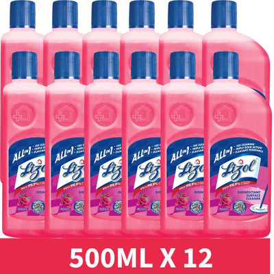 Lizol pack 12x500 flora flora(12 x 41.67 ml)