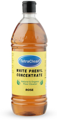 TetraClean Rose White Phenyl Concentrate Floor Cleaner Rose(1 L)