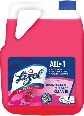 Lizol Disinfectant Surface Cleaner Floral (5 L) Floral(10 L)
