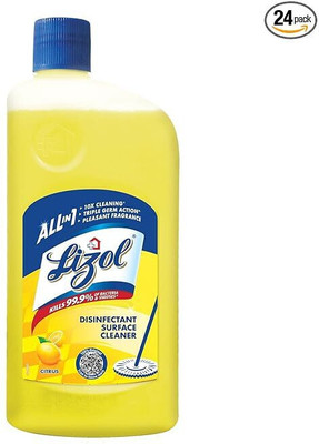 Lizol Disinfectant Surface & Floor Cleaner Liquid, Citrus(500 ml)