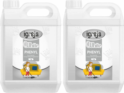 IGREJA WHITE PHENYL WITH PREMIUM QUALITY OF NATURAL PINE Fresh(10 L)