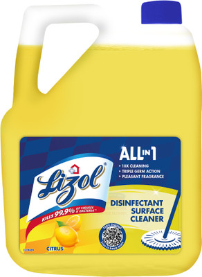 Lizol Disinfectant Surface and Floor Cleaner Citrus(5 L)