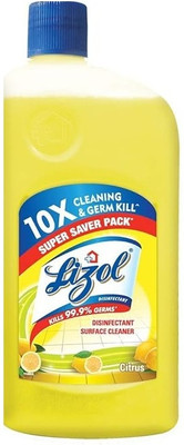 Lizol India No. @1 -Disinfectant Surface Cleaner Citrus- 1 Litre Citrus(1 L)