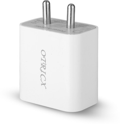 otricx 22 W PD 3.4 A Wall Charger for Mobile with Detachable Cable(White)