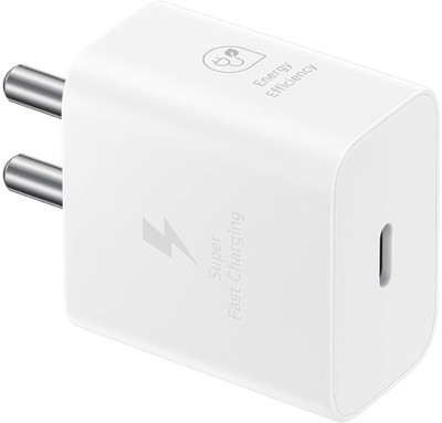 Sulania 25 W PD 3 A Wall Charger for Mobile(White)