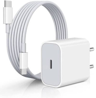 MAK 20 W 3 A Wall Charger for Mobile with Detachable Cable(White, Cable Included)
