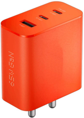 ChargHunt 65 W GaN 3 A Wall Charger for Mobile(Orange)