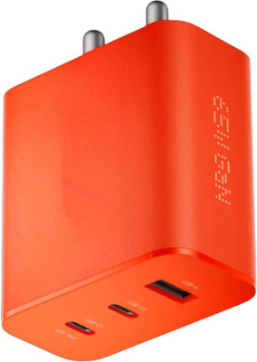 ChargHunt 65 W GaN 3 A Wall Charger for Mobile(Orange)