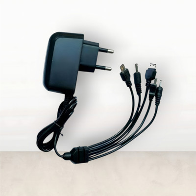DECODIY Multi Pin 5 in 1 Universal Multiple Keypad Basic Phone Charger Charging Pad