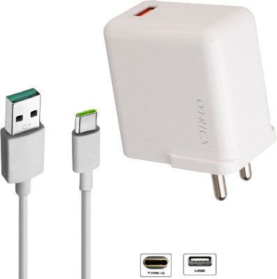 otricx 65 W SuperVOOC 6 A Wall Charger for Mobile with Detachable Cable(White, Cable Included)