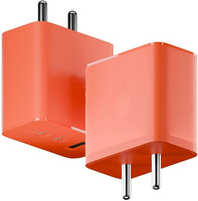 ChargHunt 65 W GaN 3.1 A Wall Charger for Mobile(Orange)