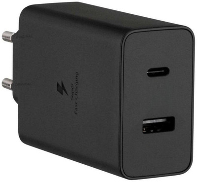 MAK 45 W PD 3 A Wall Charger for Mobile(Black)