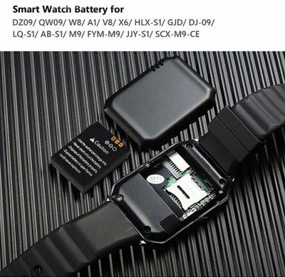 TECHEL Best Quality LQ-S1 Rechargeable  for Smartwatch DZ09 UIG19  Battery