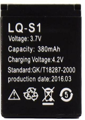 ENMORA 380mah Smart Watch LQ-S1  1pcs VSDERE8  Battery
