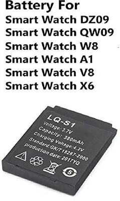 4uonly NEW Best LQ-S1  380mAh Smart Watch  in Good Quality XOE24  Battery