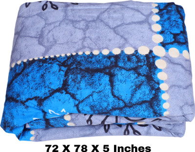 CheckMe Zippered King Size Breathable Mattress Cover(Multicolor)