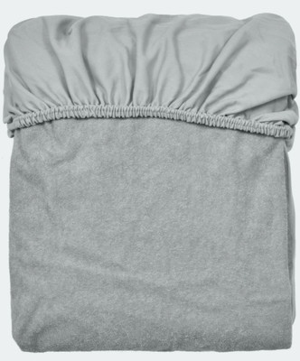Blufurn Fitted Double Size Breathable, Stretchable, Waterproof Mattress Cover(Grey)