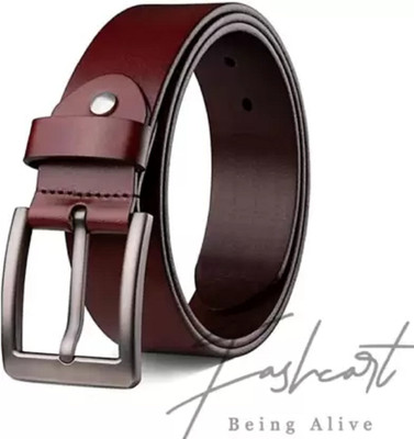 Men Brown Metal Belt