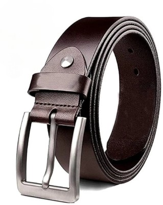 GOUS Men Casual, Formal Brown Genuine Leather Belt