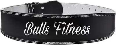bulls fitness Genuine Leather Weight Lifting Belt Gym Back Support Power Lifting Belt Back / Lumbar Support